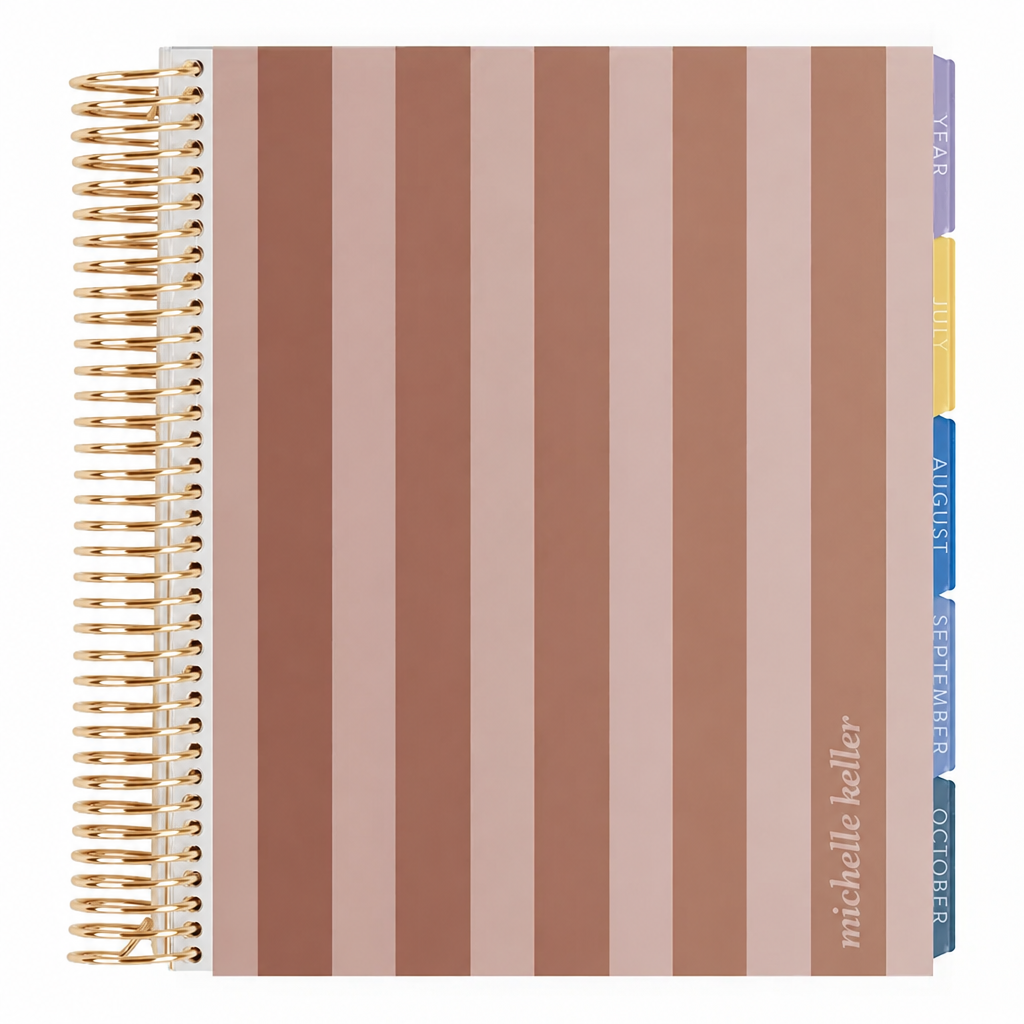 **SPECIAL ORDER** Toile Classic Stripes Legacy Dashboard LifePlanner™- Jan '27 to Dec '27 alternate cover