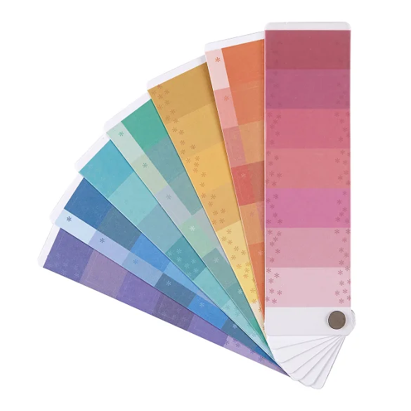 Colour Gradient Essentials Washi Tape Sticker Fan