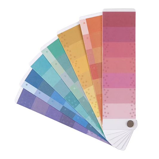 Colour Gradient Essentials Washi Tape Sticker Fan