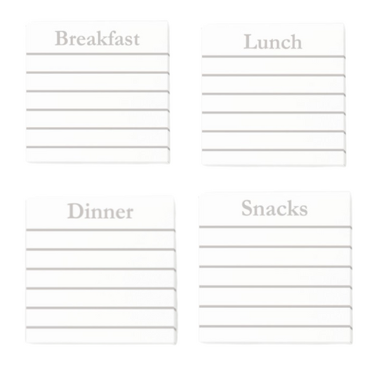 Meal Planner - Planning Post It Notes