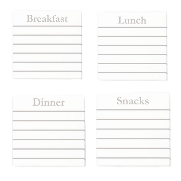 Meal Planner - Planning Post It Notes – Simply Planned