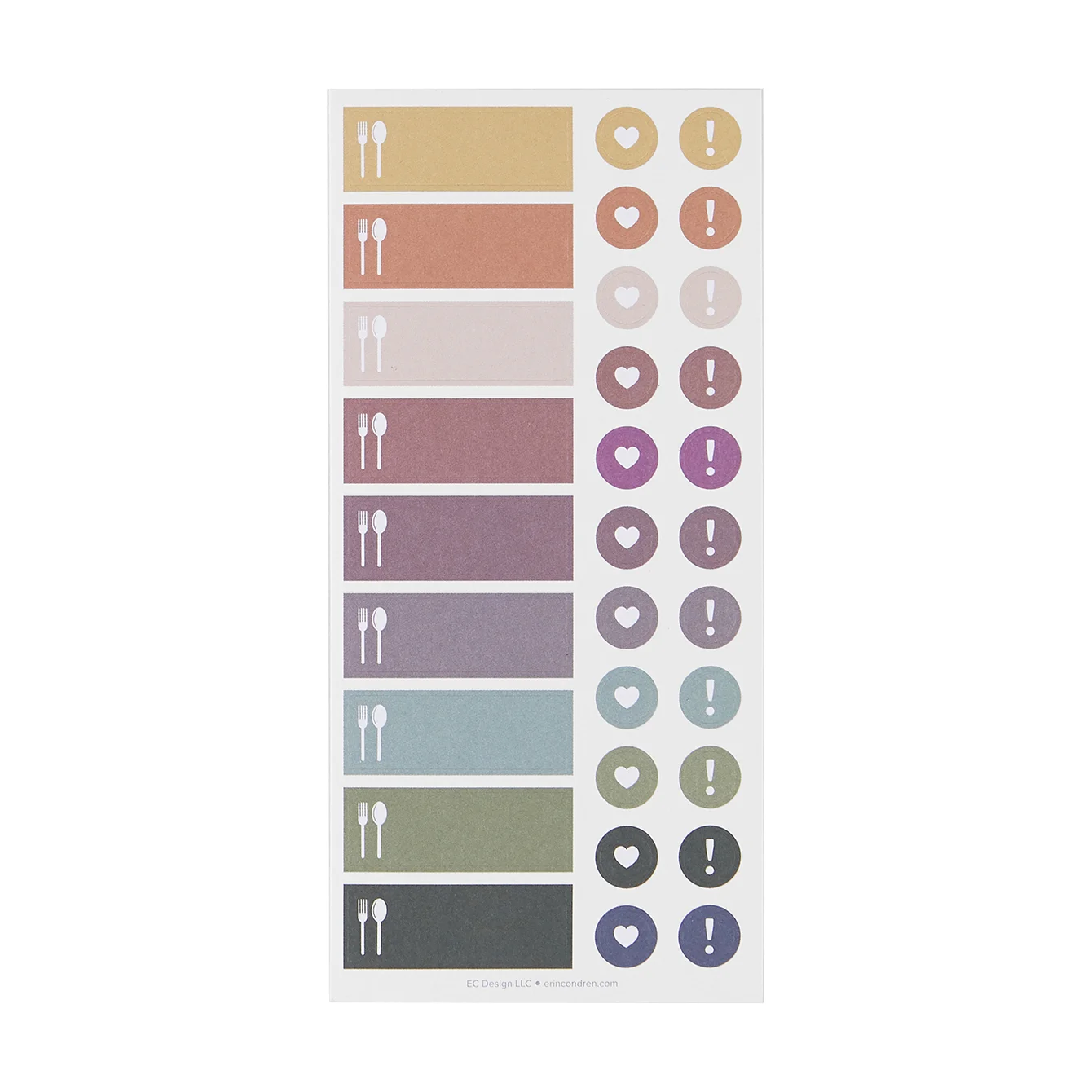Recipe Envelope Sticker Pack – Simply Planned