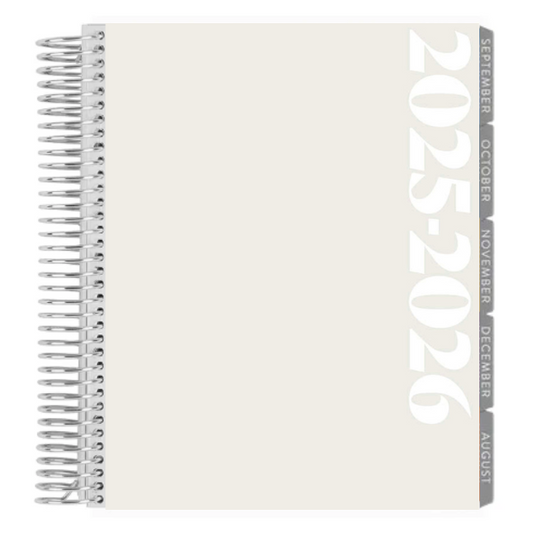 **SPECIAL ORDER** Minimal Vertical LifePlanner™ - Jul '25 to Jun '26