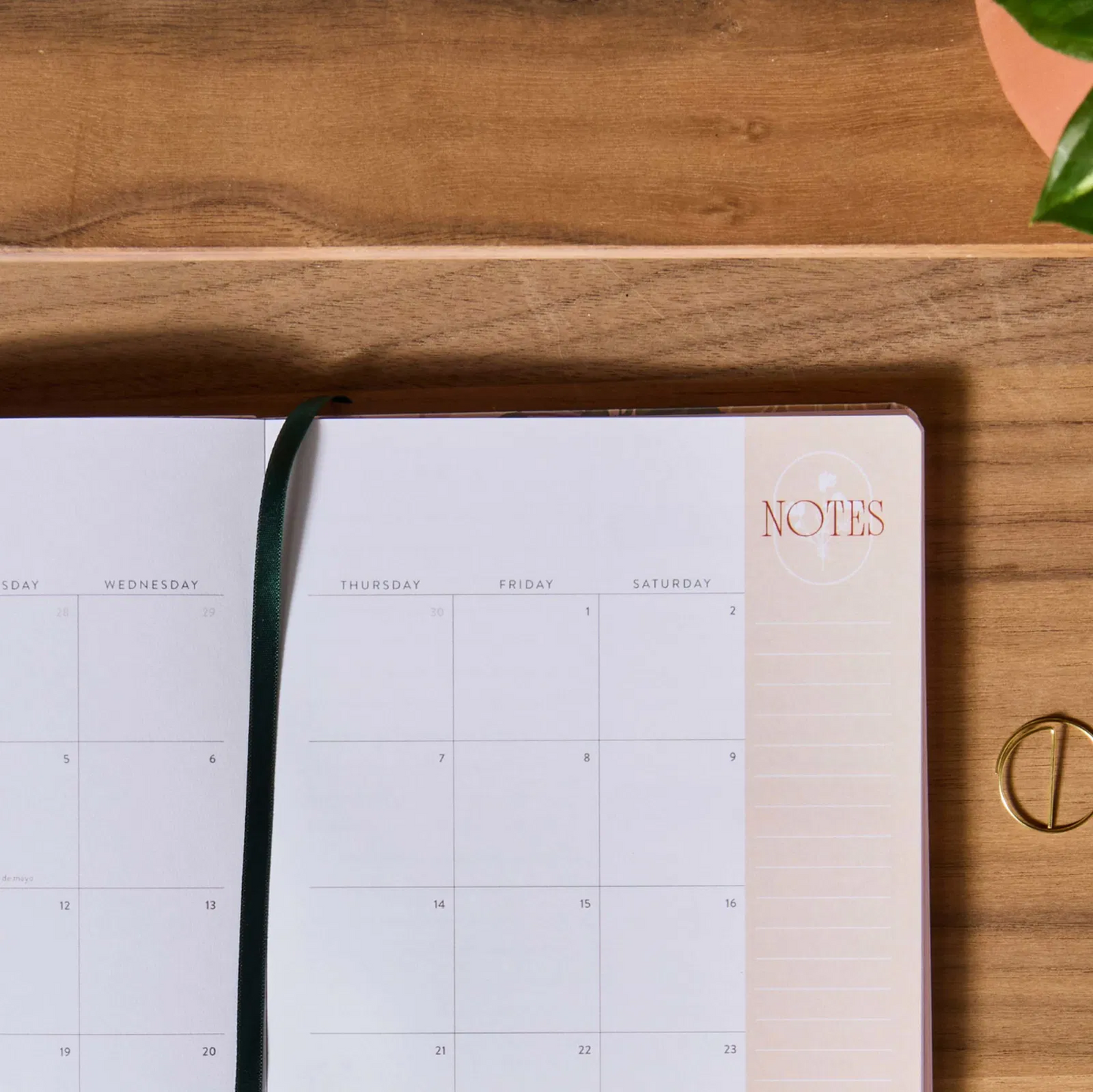 Forest Green A5 Softbound LifePlanner™ - Horizontal