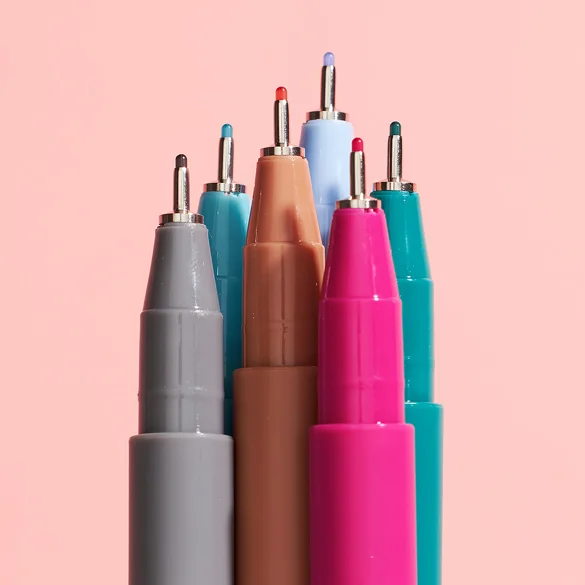 Gem Tone Ultra Fine-Tip Markers 6-Pack