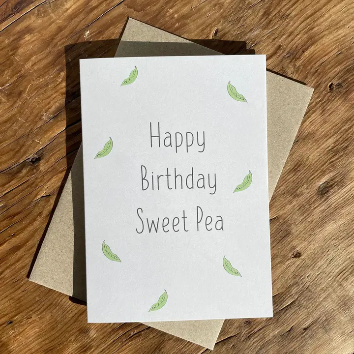 Happy Birthday Sweet Pea