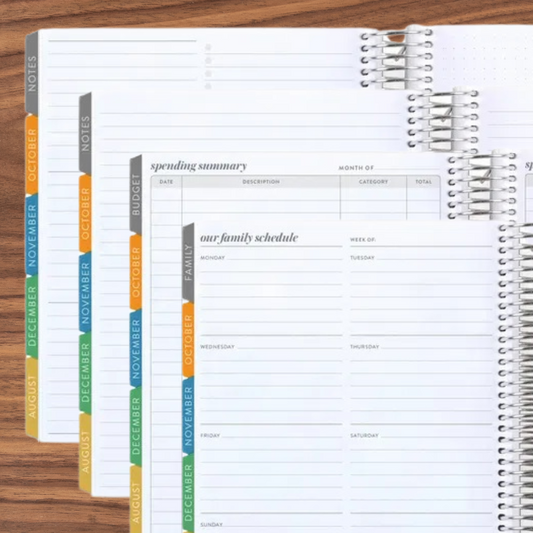 40 Add-On Pages - Hexagon Monthly Planner - Aug '25 - Jul '26