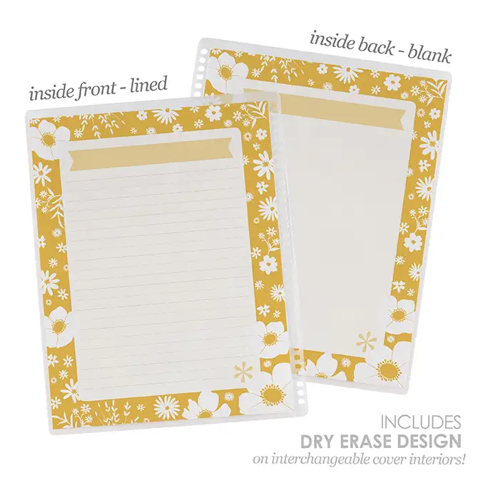 Vintage Florals Cover 7 x 9