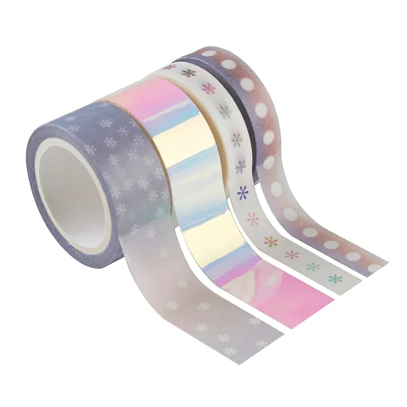 Iridescent Essentials Washi Tape 4-Pack