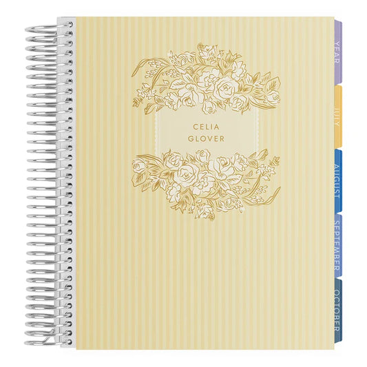 **SPECIAL ORDER** Legacy Toile Stripes Sand Monthly Planner - Jan '27 to Dec '27
