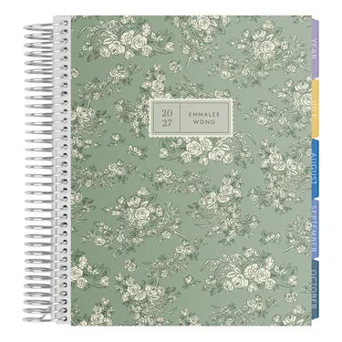 **SPECIAL ORDER** Legacy Toile Wallpaper Fern Monthly Planner - Jan '27 to Dec '27
