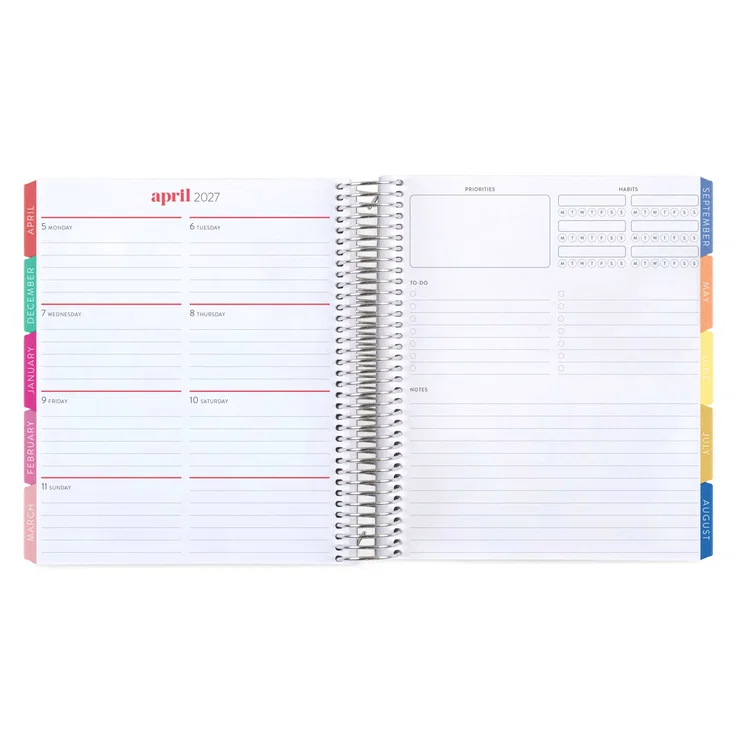 Minimal LifePlanner™ Spread Layout Options [Legacy Interior]