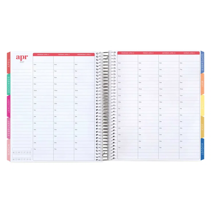 **SPECIAL ORDER** Legacy Hourly - Interior LifePlanner™ - July '26 to June '27