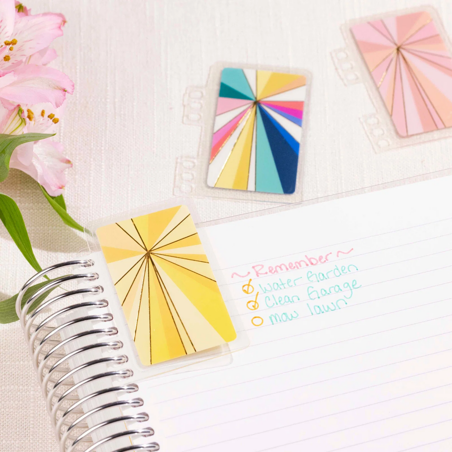 Toile Mini Snap-in Bookmark Trio