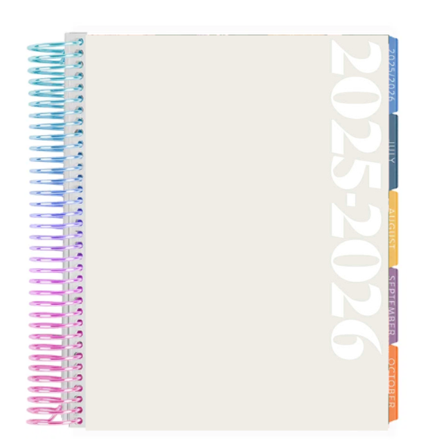 **SPECIAL ORDER** Minimum Hourly LifePlanner™ - Hexagon Interior   - Jul '25 to Jun'26