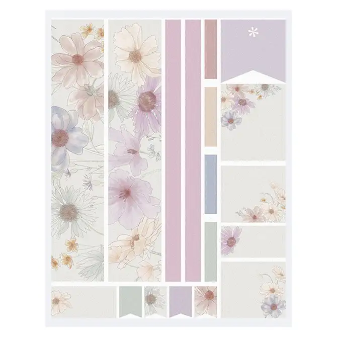 Wildflowers Sticker Sheet