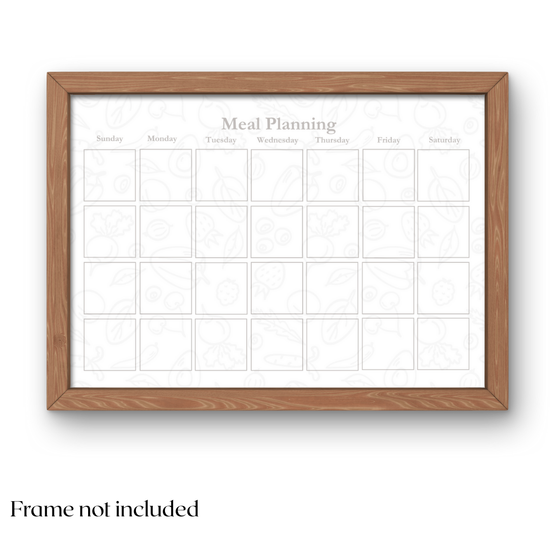 Wall Mounted Meal Planner