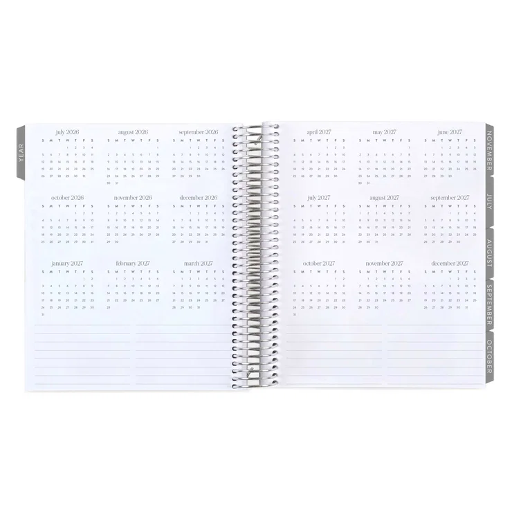 **SPECIAL ORDER** Minimal Vertical - Interior LifePlanner™ - July '26 to June '27