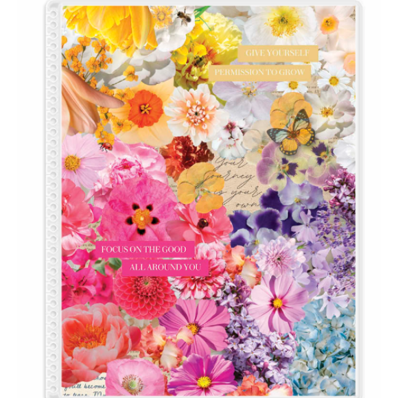 Floral Collage Cover 7 x 9