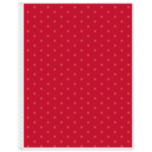 Canvas Red Asterisk 7 x 9