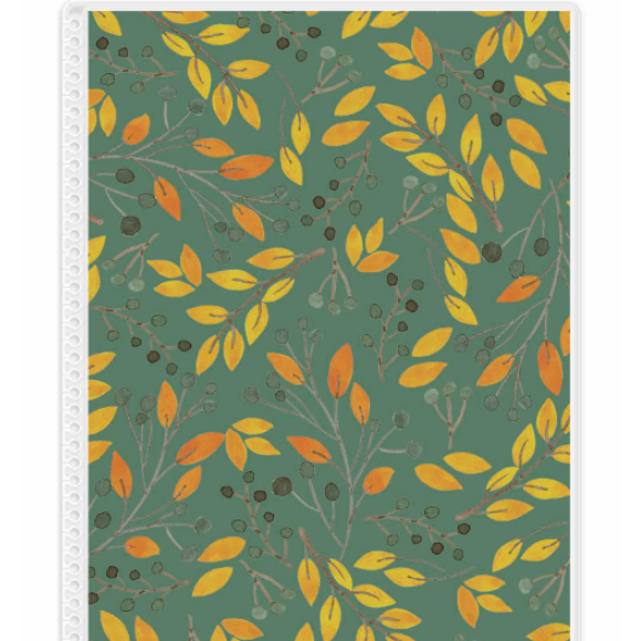 Fall Leaves Cover 7 x 9