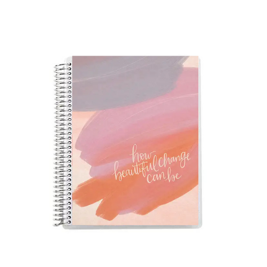 Coiled Beautiful Change A5 Notebook