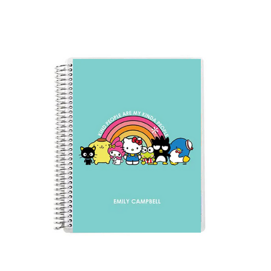 Coiled Hello Kitty My Kinda People A5 Notebook