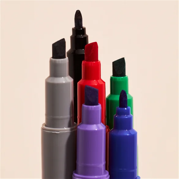 Budget Dual-Tip Markers 6-Pack