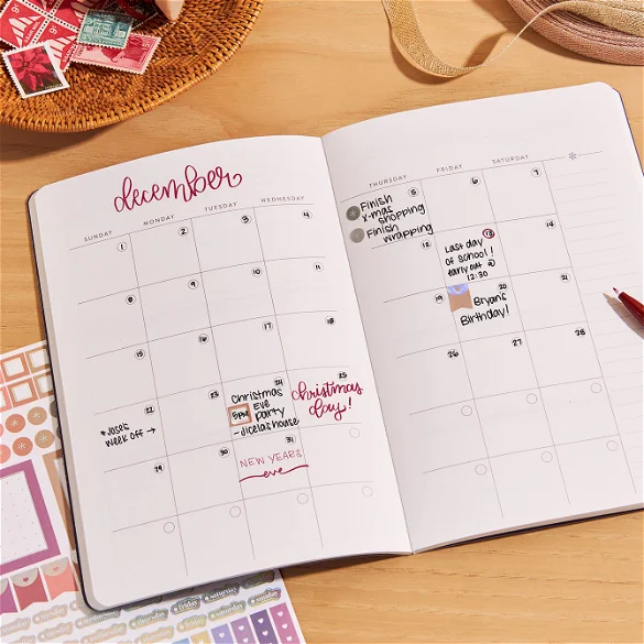 Starry Sky Holiday Prep PetitePlanner