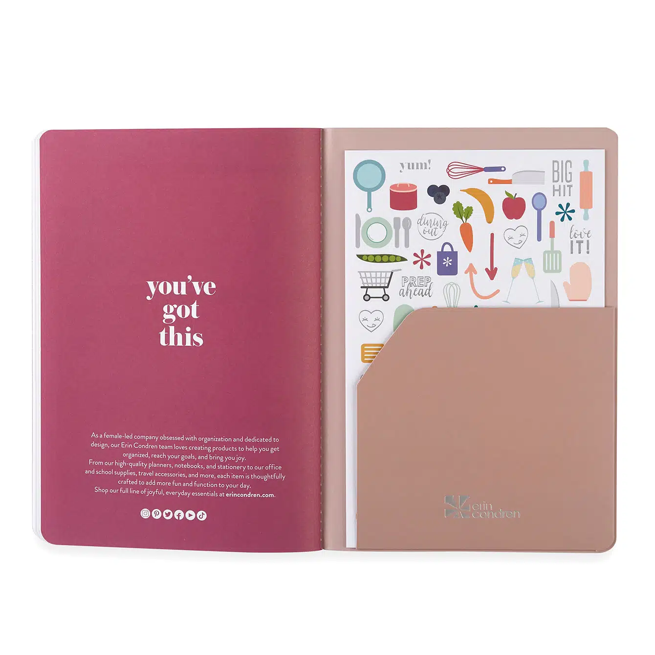 Colourblends Shore PetitePlanner Meal Planner NEW