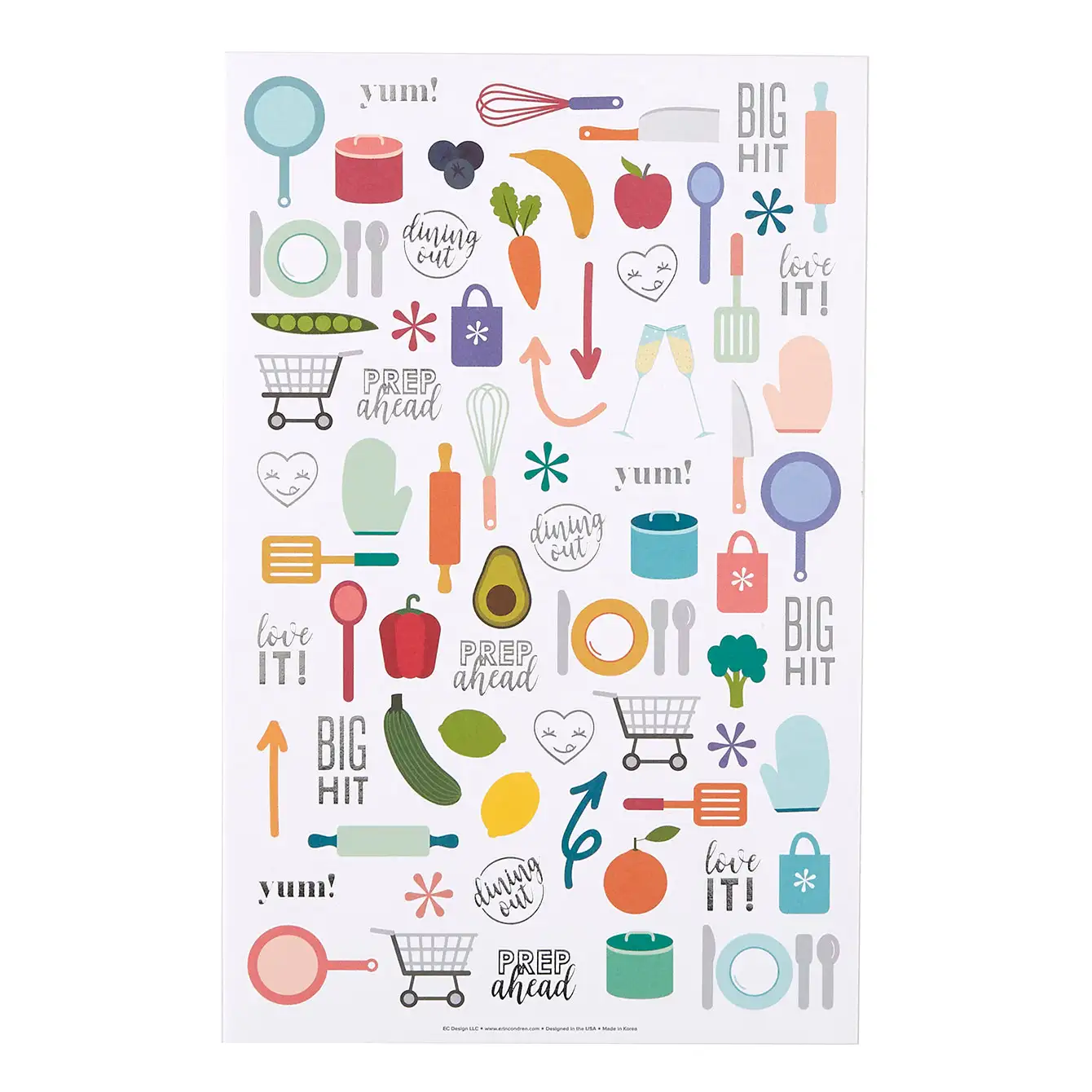 Colourblends Shore PetitePlanner Meal Planner NEW