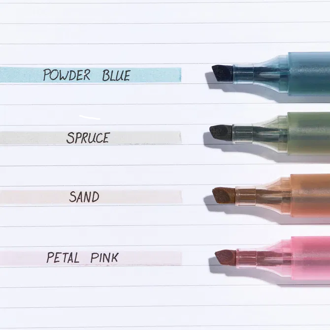 Pastel Highlighters 4-Pack - NEW ARRIVAL