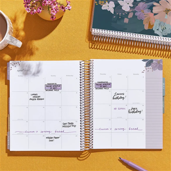 **SPECIAL ORDER** Canvas 7x9 LifePlanner™ Daily Duo - Jan '25 - Dec '25