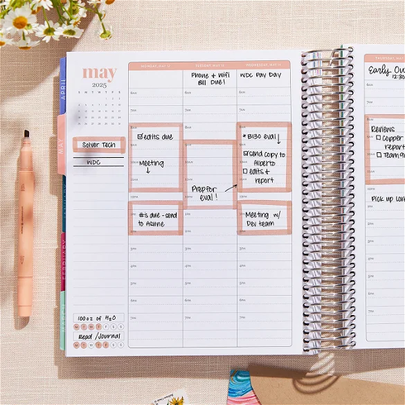 **SPECIAL ORDER** Evolve Hourly LifePlanner™ - Jan '25 - Dec '25