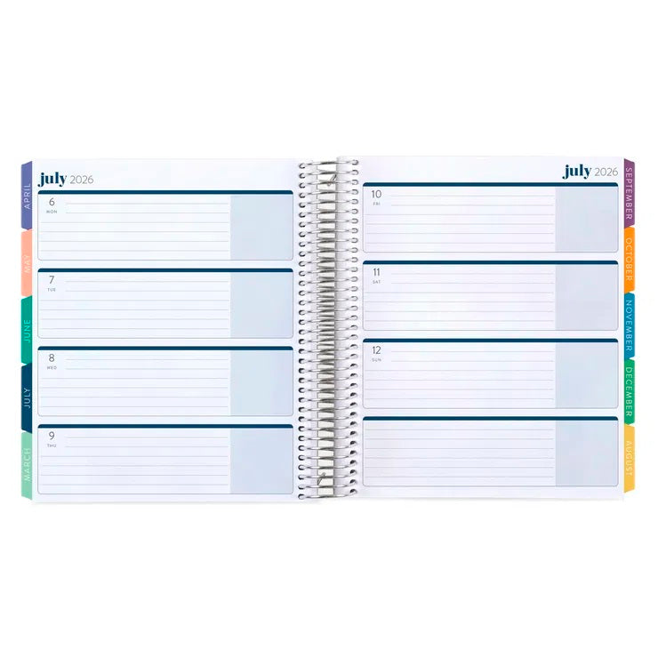Minimal LifePlanner™ Spread Layout Option [Hexagon Interior]