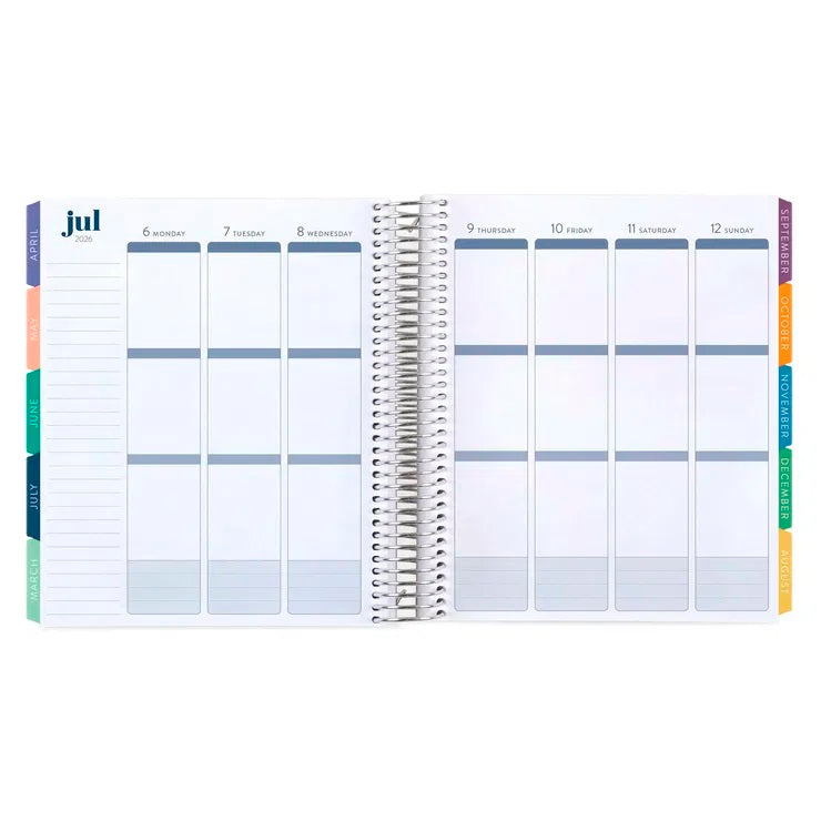 Minimal LifePlanner™ Spread Layout Option [Hexagon Interior]