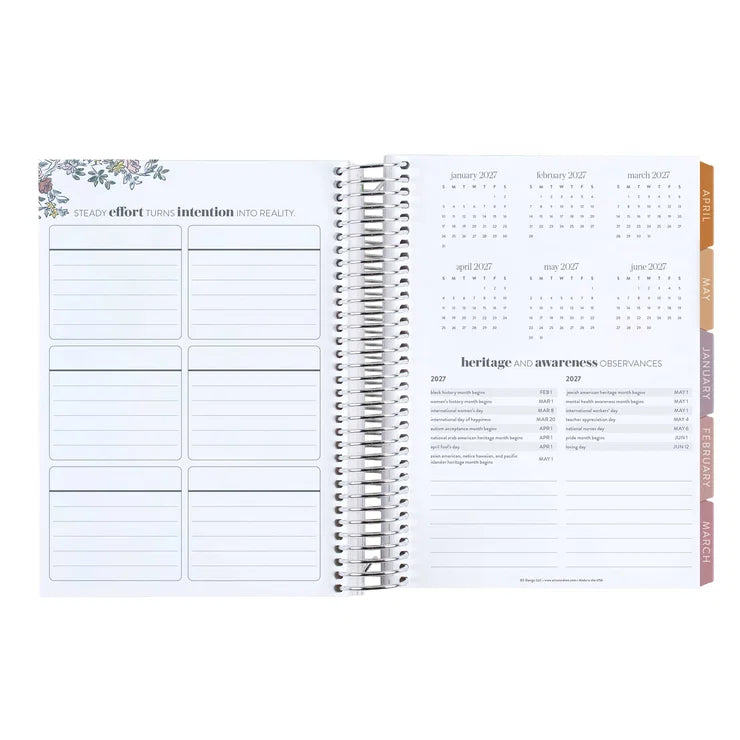 **SPECIAL ORDER** Toile A5 Daily LifePlanner™ Duo - Jan '27 to Dec '27