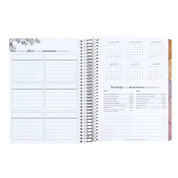 **SPECIAL ORDER** Toile A5 Daily LifePlanner™ Duo - July '26 to June '27