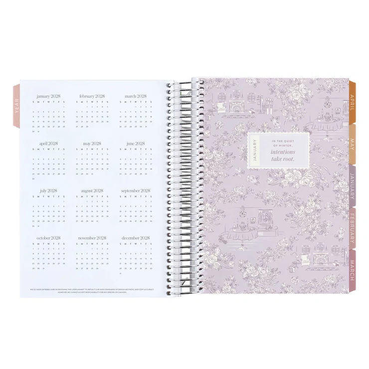 **SPECIAL ORDER** Toile A5 Daily LifePlanner™ Duo - July '26 to June '27