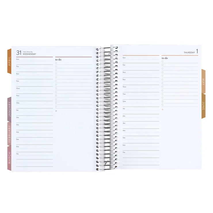 **SPECIAL ORDER** Toile A5 Daily LifePlanner™ Duo - Jan '27 to Dec '27