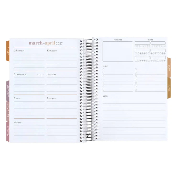 **SPECIAL ORDER** Toile A5 Daily LifePlanner™ Duo - Jan '27 to Dec '27