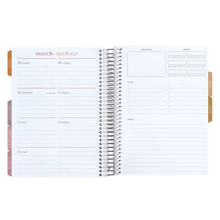 **SPECIAL ORDER** Toile A5 Daily LifePlanner™ Duo - July '26 to June '27