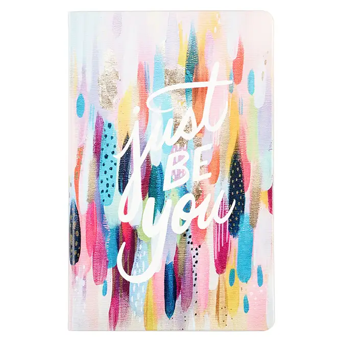 EttaVee Just Be You Lined Softbound Notebook