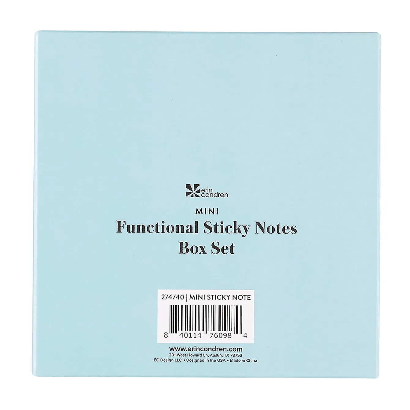 Mini Functional Sticky Notes Box Set
