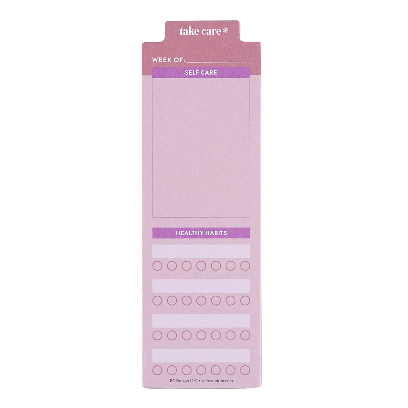 Wellness Bookmark Sticky Notes