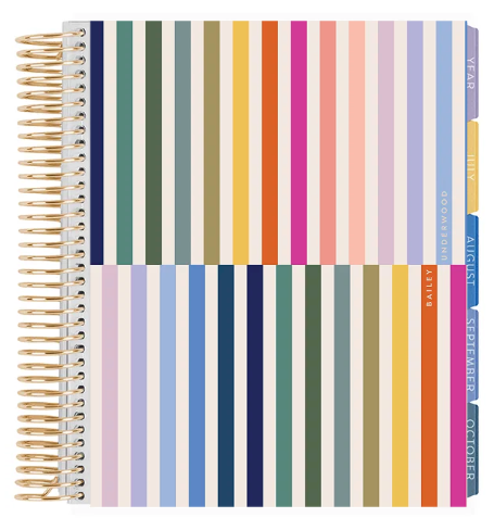 **SPECIAL ORDER** Legacy Modern Stripes Monthly Planner - Jan '27 to Dec '27