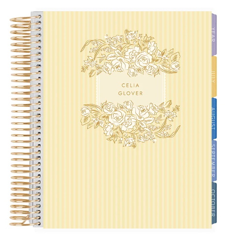 **SPECIAL ORDER** Legacy Toile Stripes Sand Monthly Planner - Jan '27 to Dec '27