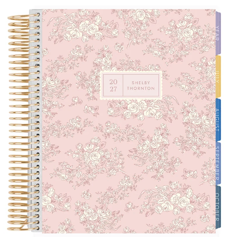**SPECIAL ORDER** Legacy Toile Wallpaper Quartz Monthly Planner - Jan '27 to Dec '27