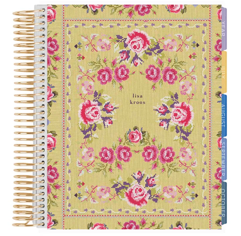 **SPECIAL ORDER** Legacy Petal Point Butter Yellow Monthly Planner - Jan '27 to Dec '27