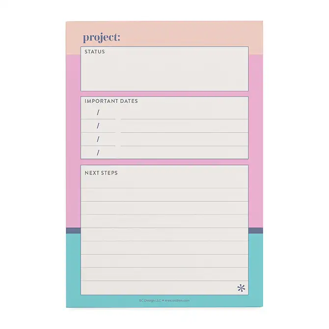 Project Planning Sticky Notes – Simply Planned